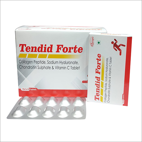 Collagen Peptide Sodium Hyaluronate Chondroitin Sulphate and Vitamin C Tablets