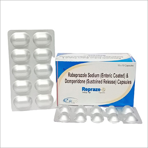 Repraze-D Rabeprazole sodium and Domperidone Capsule