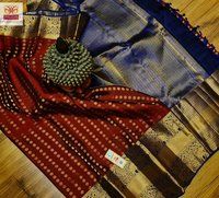 Pure Kanjivaram Bridal Soft Silk Saree