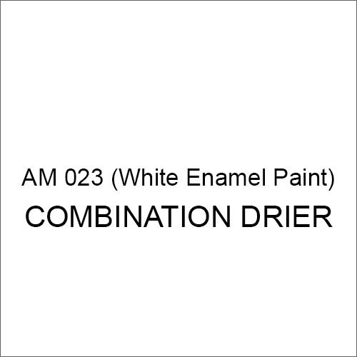 AM 023 White Enamel Paint Combination Drier