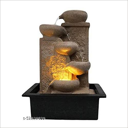 Poly-resin Tabletop Indoor Water Fountain