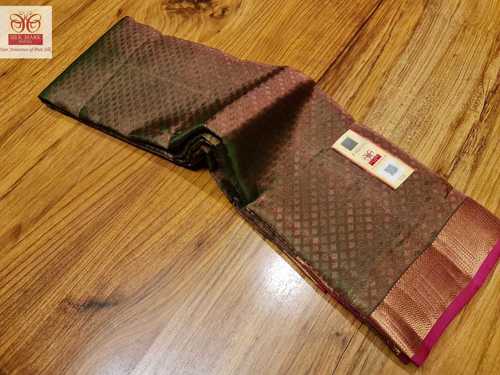 Kanjivaram Pure Silk Saree Double Sahde Colour