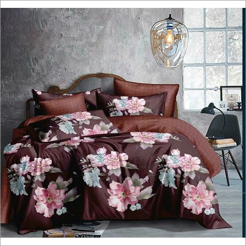 Floral Printed Bed Sheet Set