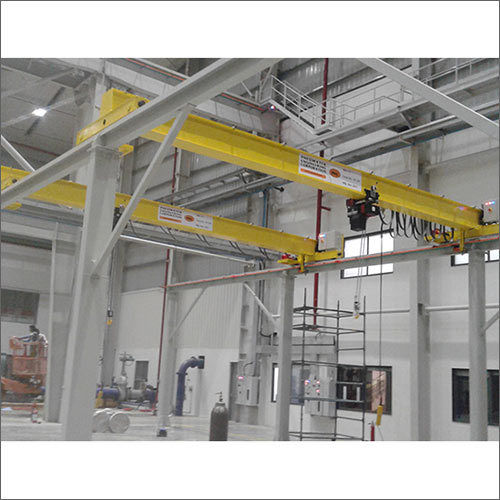 Yellow Single Girder Eot Crane