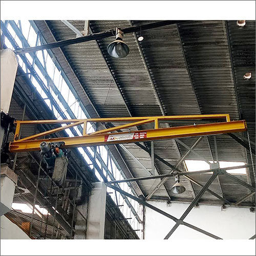 Yellow Wall Mounted Jib Cranes