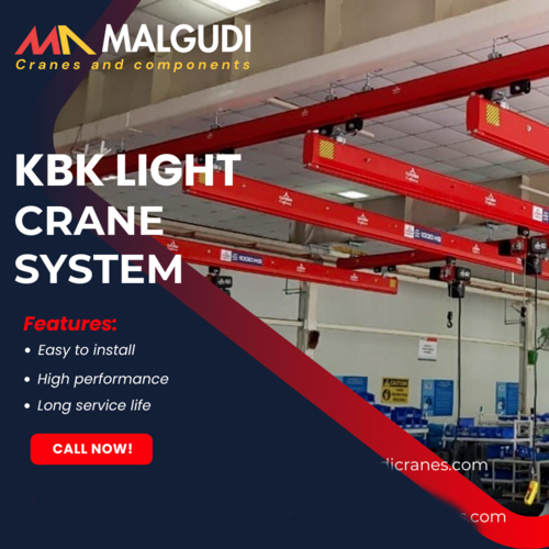 Industrial Kbk Crane Systems - Color: Yellow