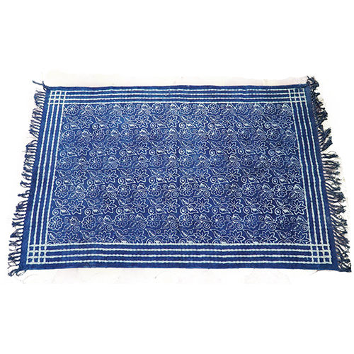 Hand Block Cotton Rug