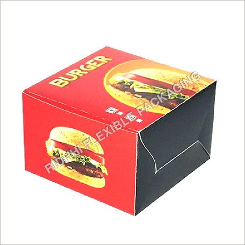 Paper 4X4X6 Inch Burger Box