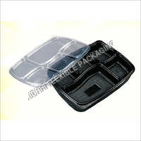 Plastic Rectangle Meal Tray