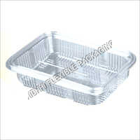 Plastic Rectangle Hinged Box Application: Food Storage