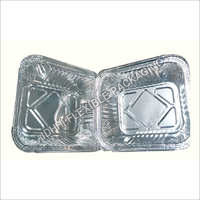Aluminum Food Container - Color: Silver