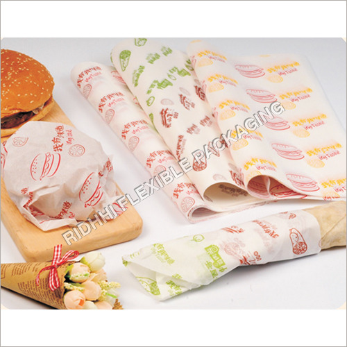 Different Color Available Butter Food Paper