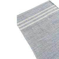 Grey Cotton Yoga Mat
