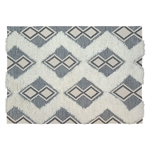 Handwoven Diamonds Cut Carpet