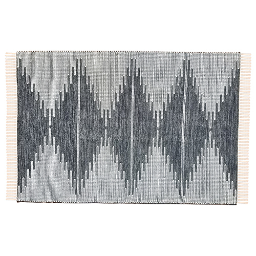 Handwoven Diamonds Cut Designed Carpet