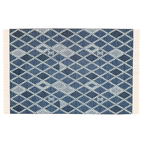 Handwoven Multi Diamonds Carpet