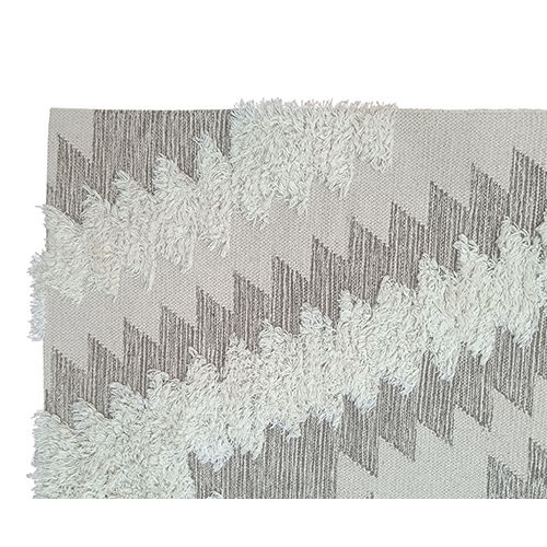 Diamonds and Cut Designed Handwoven Carpet