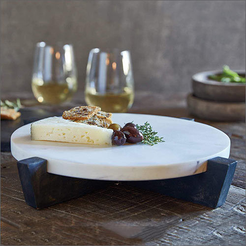 White Marble Cheese Board