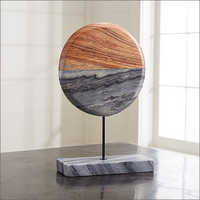 Wooden And Marble Home Decor