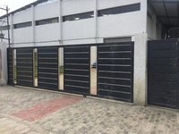 Automatic Sliding Gate - Steel Material, Standard Size, Eco-friendly White Finish | Hand Made With Forging Techniques, Enhanced Security And Aesthetic Appeal