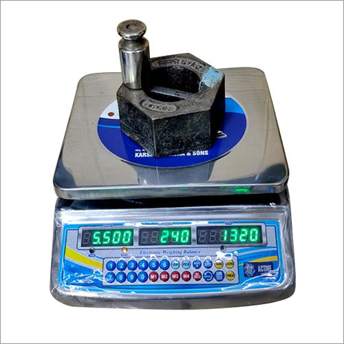 Digital Tabletop Weighing Scale Accuracy: High %