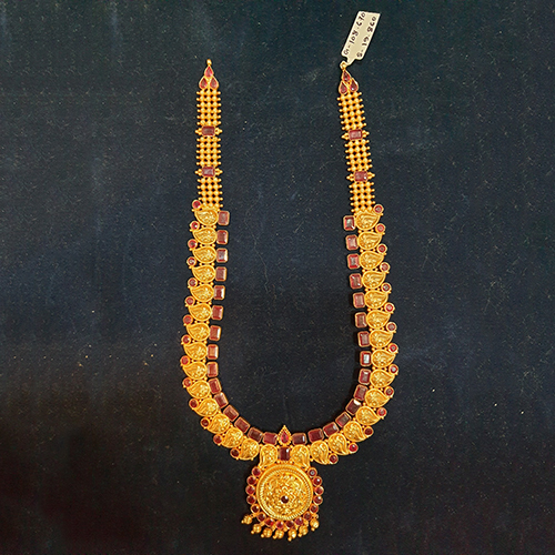 Ladies Gold Long Necklace