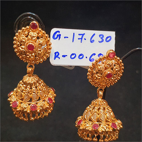 Ladies Gold Fancy Jhumka