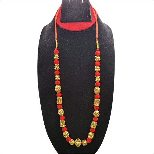 Ladies Gold Dori Necklace