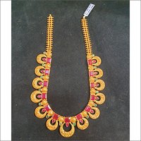 Ladies Gold Long Necklace