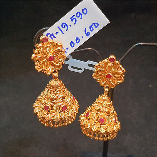 Ladies Gold Designer Jhumka