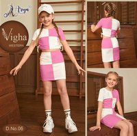 Kids Top and Skirt