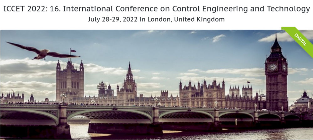 International Conference On Control Engineering And Technology