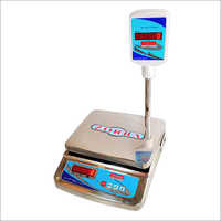 30 KG SS Pol Red Table Top Weighing Scale