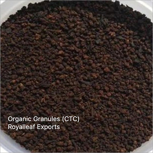 Brown Organic Ctc Tea Granules