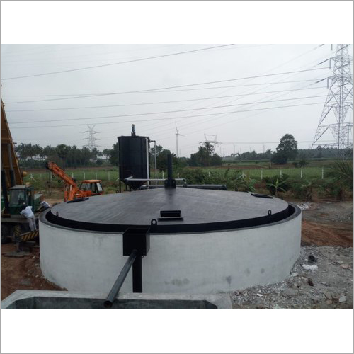 Floating Dome Biogas Plant For Villages