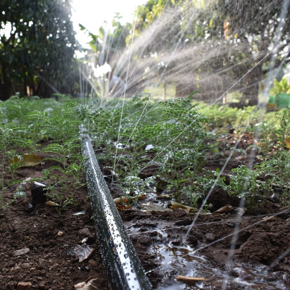 Rain Pipe 32 mm Sprinkle Irrigation Pipe Laser Spray Rain Hose