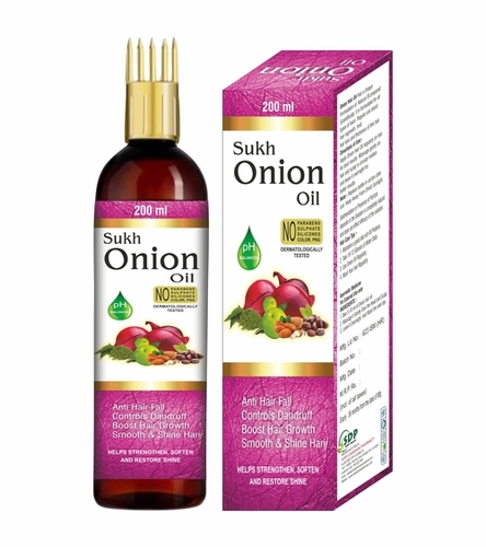 Sukh Onion Oil - Color Code: Multi Colour