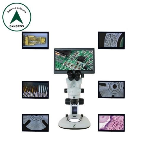LCD Digital Zoom Stereo Microscope  BSZ  45 LCD