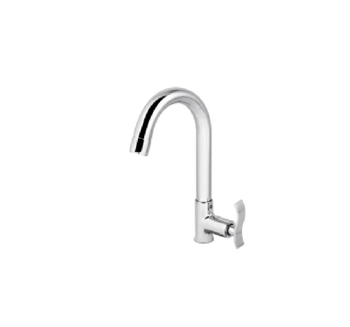 brass sink cock with swinging spout