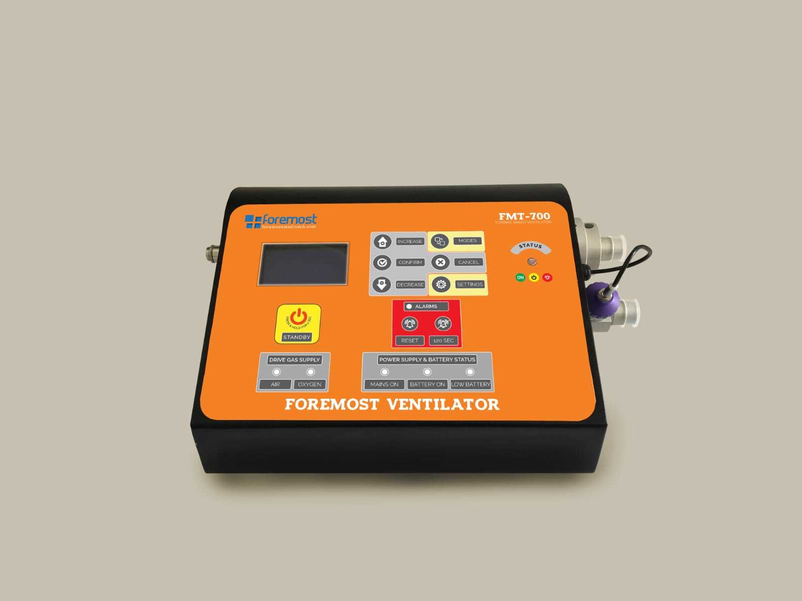 Transport ventilator FMT 700