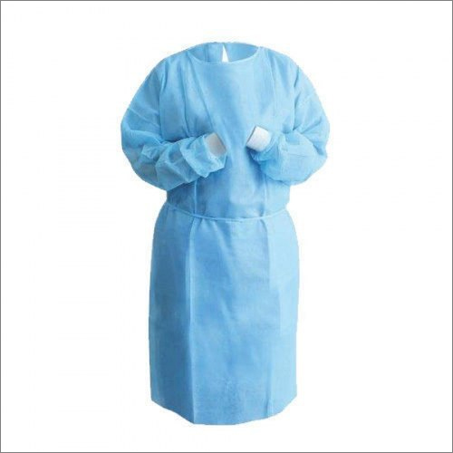 Blue Oddy 82X135Cm 50 Gsmmedical Isolation Gown