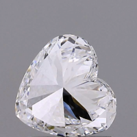 Heart 1.00ct D VVS2 HPHT Lab Grown Diamond