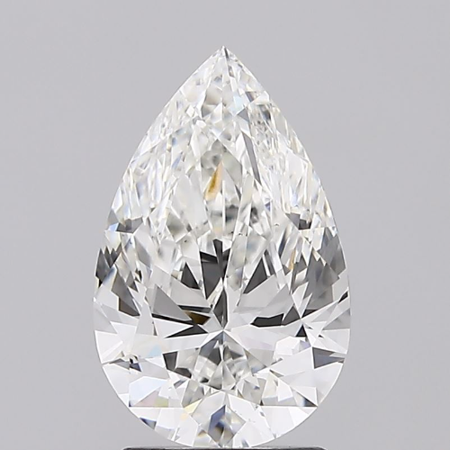 2.02 pear F VS2 IGI Certified CVD Lab Grown Diamond