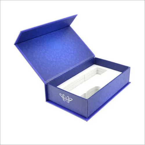 Blue Rigid Packing Box
