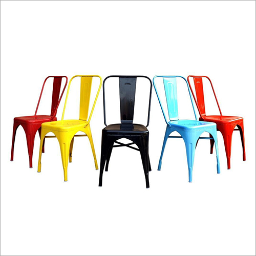 Colourful Metal Chairs
