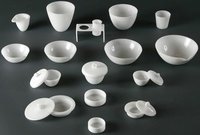 Silica Crucible - 10-500 Ml, White Round | 1000°c Temperature Resistance, Ideal For Melting And Smelting