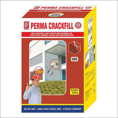25kg Perma Crackfill Paste Waterproofing - Waterproofing Chemicals , Ideal for Repairing & Sealing Cracks in Columns, Beams, Brickwork