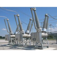66kv Sf6 Gas Circuit Breaker - Color: Silver