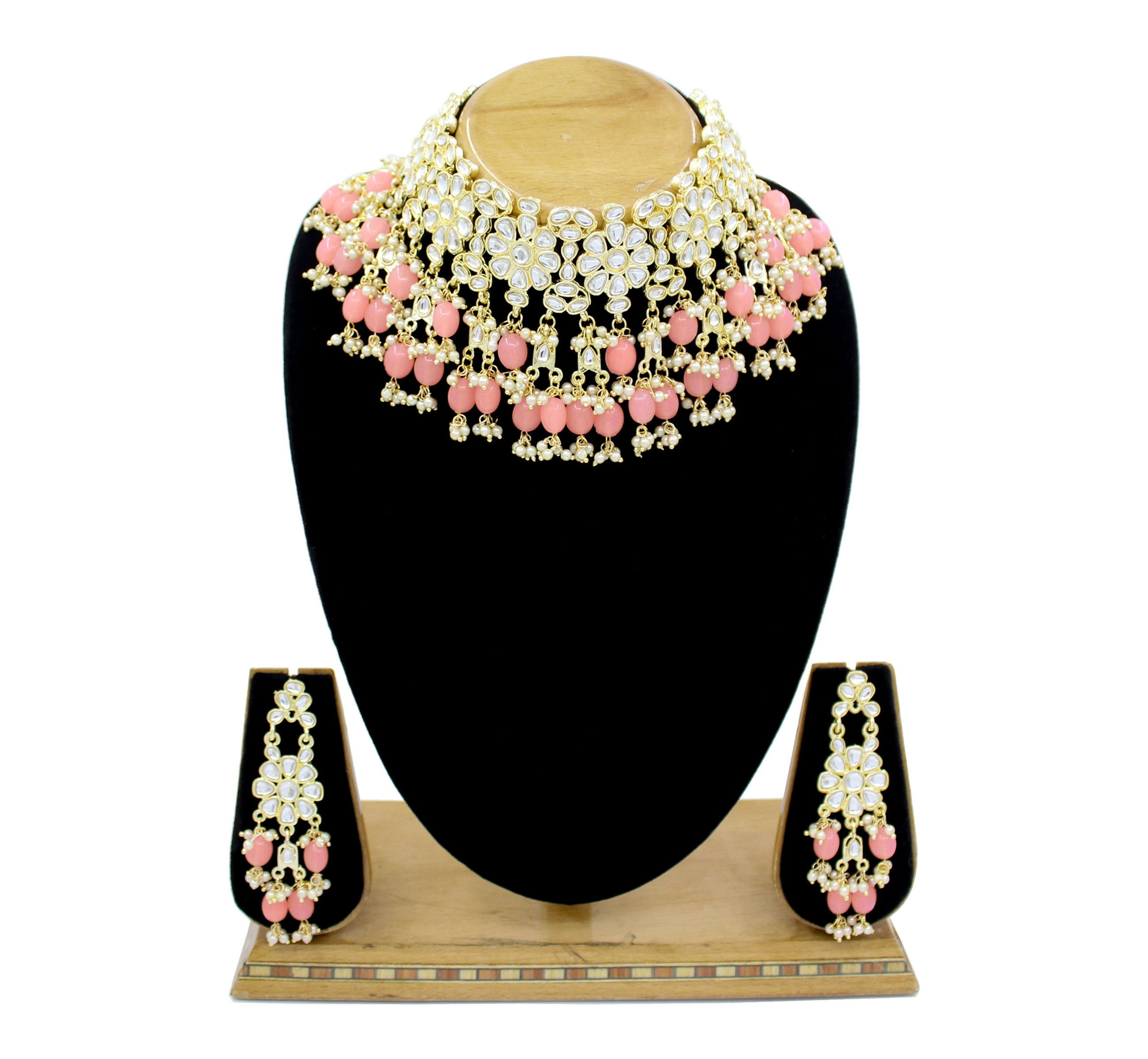 New Collection Kundan Pearl Choker Jewellery Set