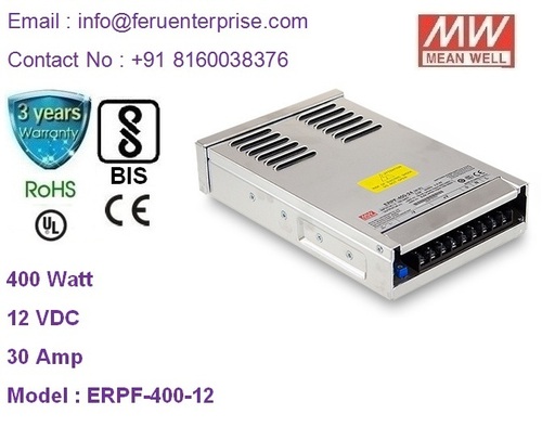 ERPF-400-12 MEANWELL RAINPROOF SMPS Power Supply